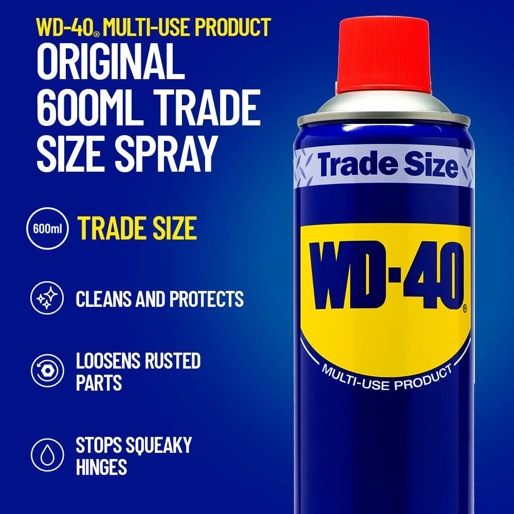 Dégrippant multi-fonctions wd40 en spray de 400 ml